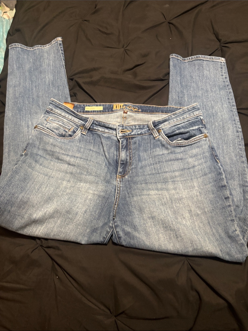 Kut from the Kloth Light Blue Straight Leg Jeans